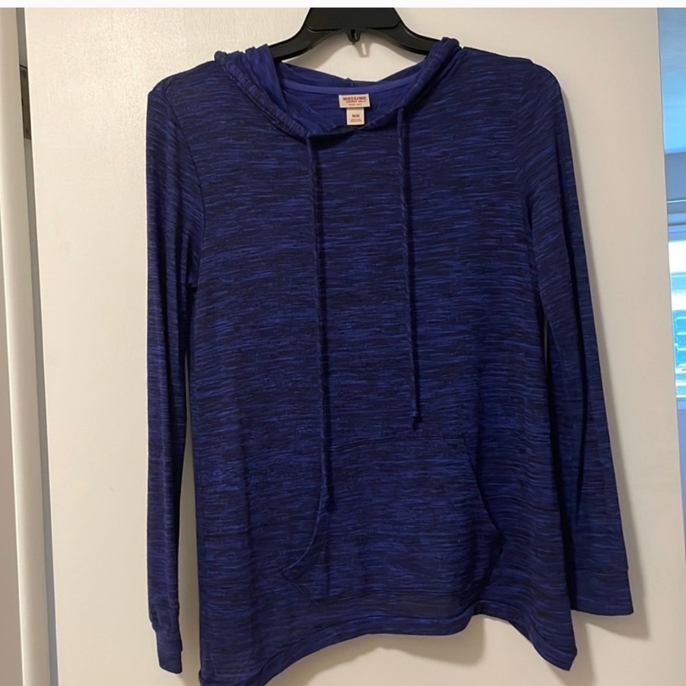 Mossimo Supply Co. Indigo Hooded Top